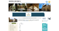 Desktop Screenshot of hotelhuesca.org