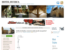 Tablet Screenshot of hotelhuesca.org